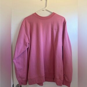 Rare Beauty Pink Crew Neck Sweater